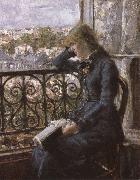 Hans Olaf Heyerdahl At the Window oil painting artist